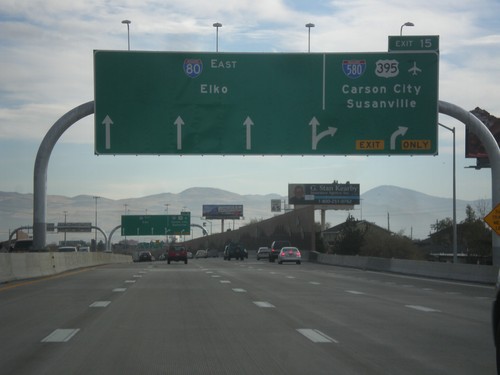 I-80 East Approaching Exit 15