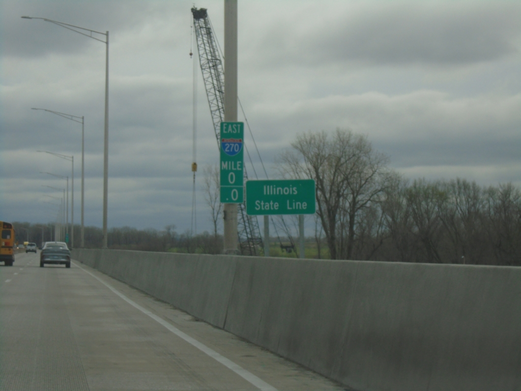 I-270 East - Illinois State Line