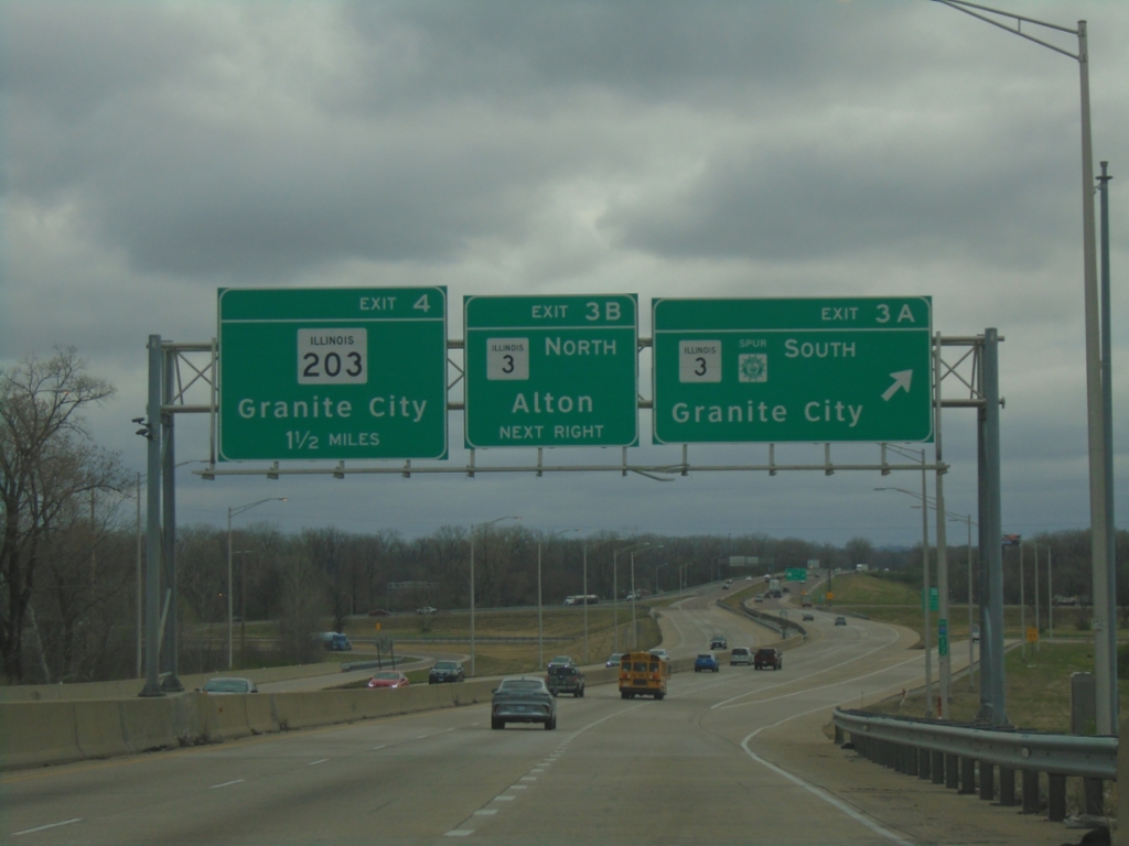 I-270 East - Exits 3A-B and 4