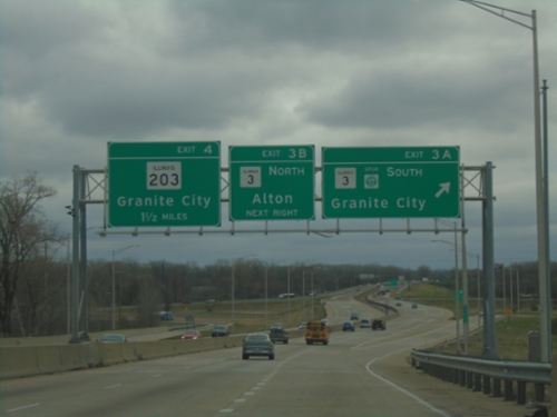 I-270 East - Exits 3A-B and 4