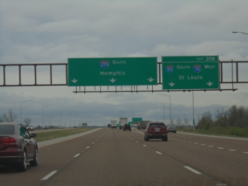 I-255 South - Exit 25B