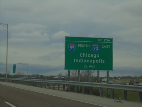 I-255 South - Exit 25A