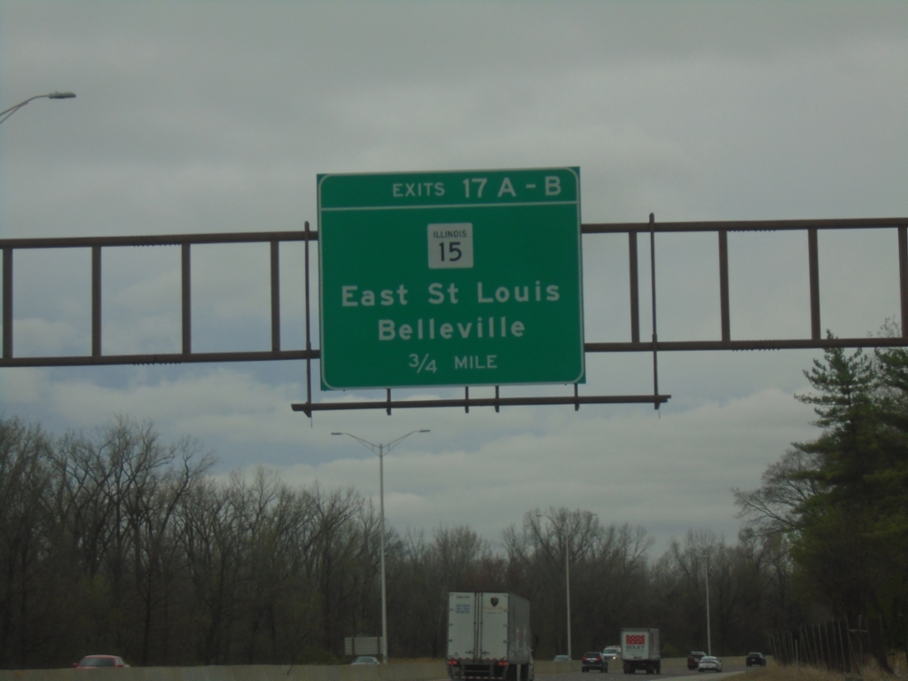 I-255 South - Exits 17A-B