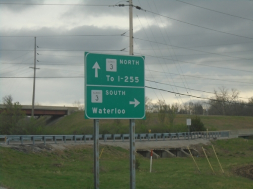 Palmer Road East at IL-3