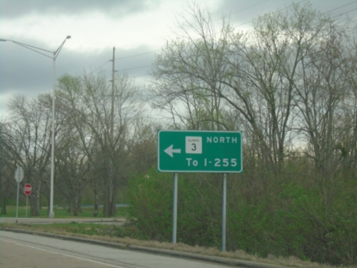 Palmer Road East at IL-3 North