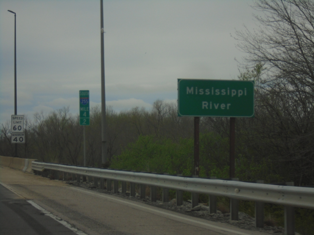 I-255 South - Mississippi River
