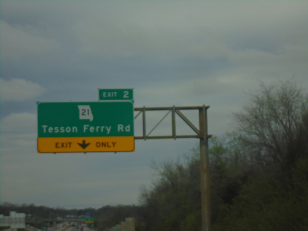 I-270 West - Exit 2