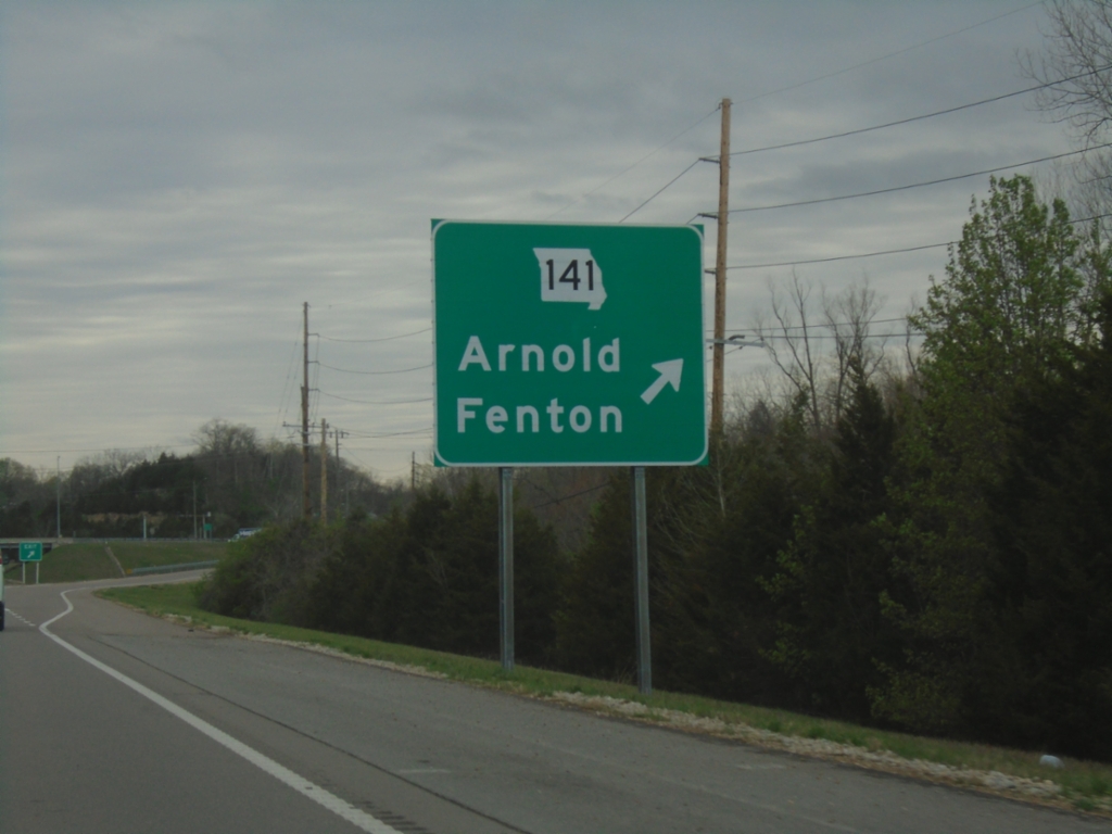 MO-21 South at MO-141 Interchange