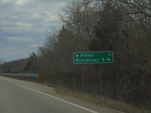 MO-21 South Approaching MO-47