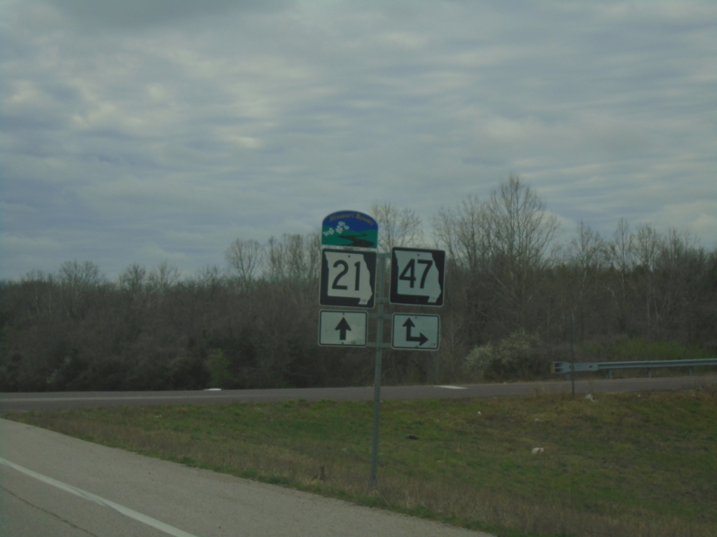 MO-21 South at MO-47 Junction