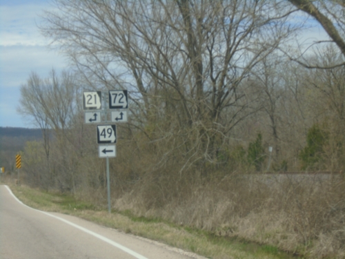 MO-49 North at MO-21/MO-72