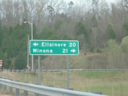 Bus. US-60 West Approaching US-60