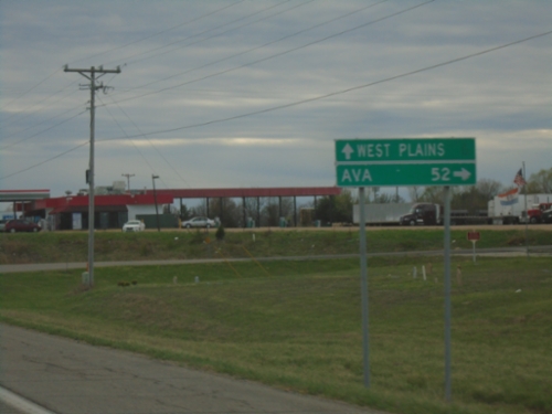 US-63 South at MO-14