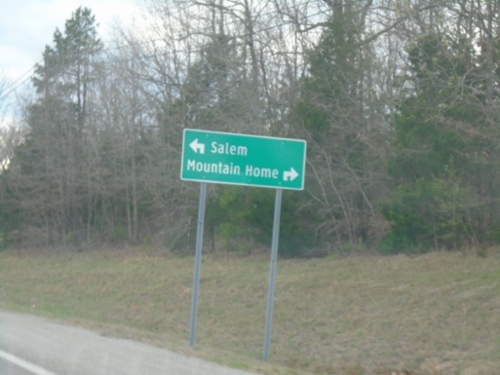 AR-101 South at US-62/US-412