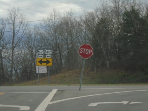 AR-101 South at US-62/US-412