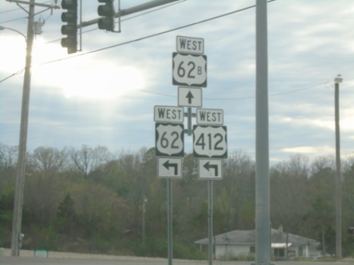 US-62/US-412 West at Bus. US-62