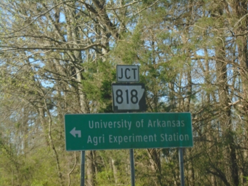 AR-21 South at AR-818