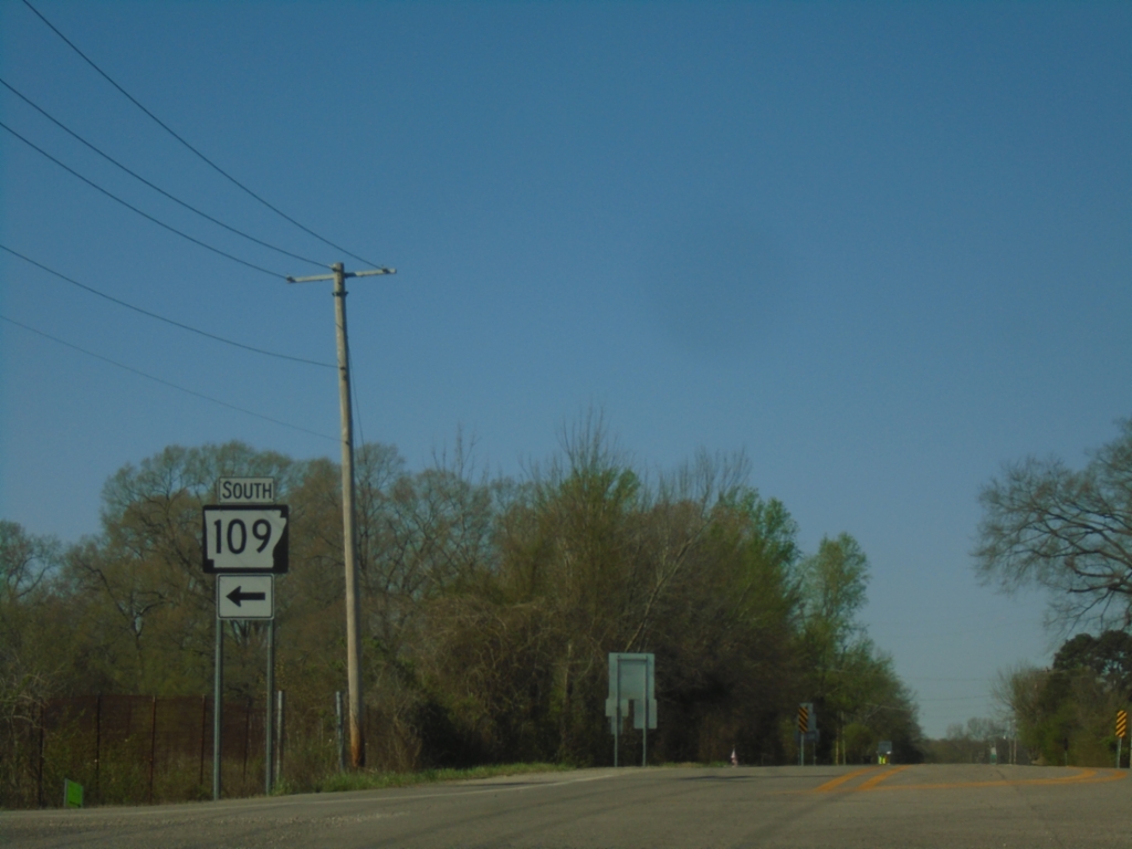 US-64 West at AR-109