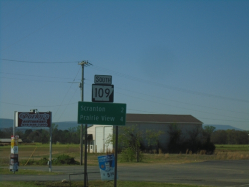 AR-109 South - Distance Marker