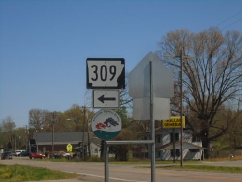 AR-10 East at AR-309 North