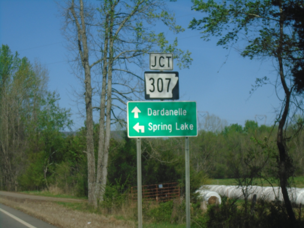 AR-27 North at AR-307