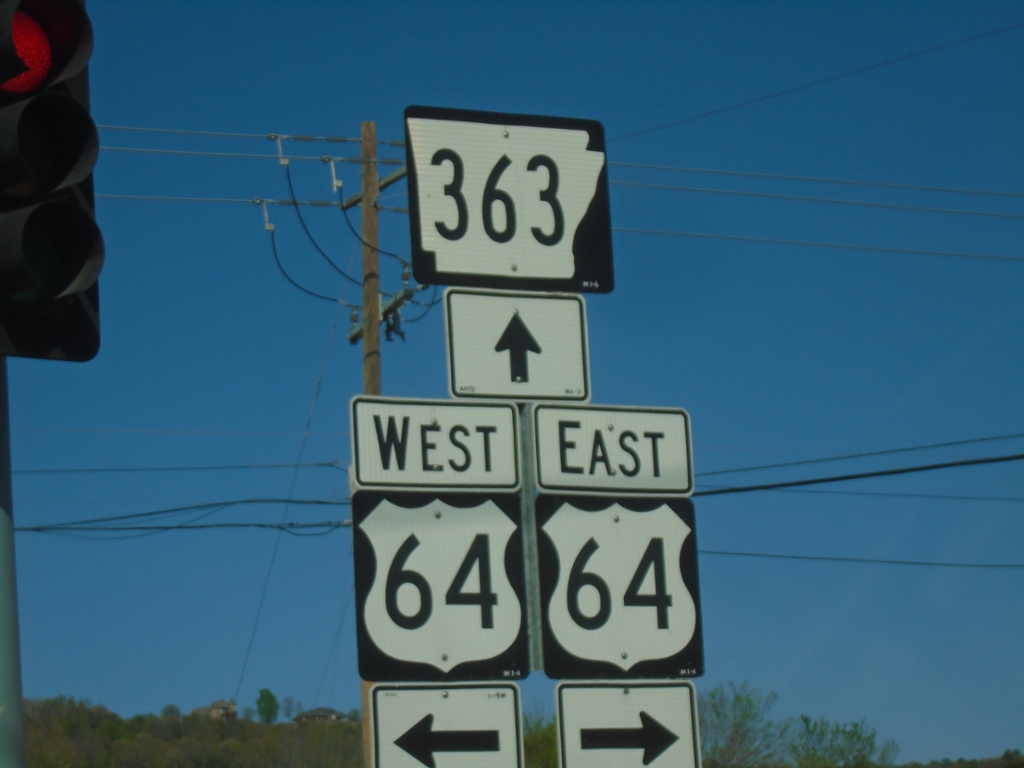 AR-247 at US-64/AR-363 Junction