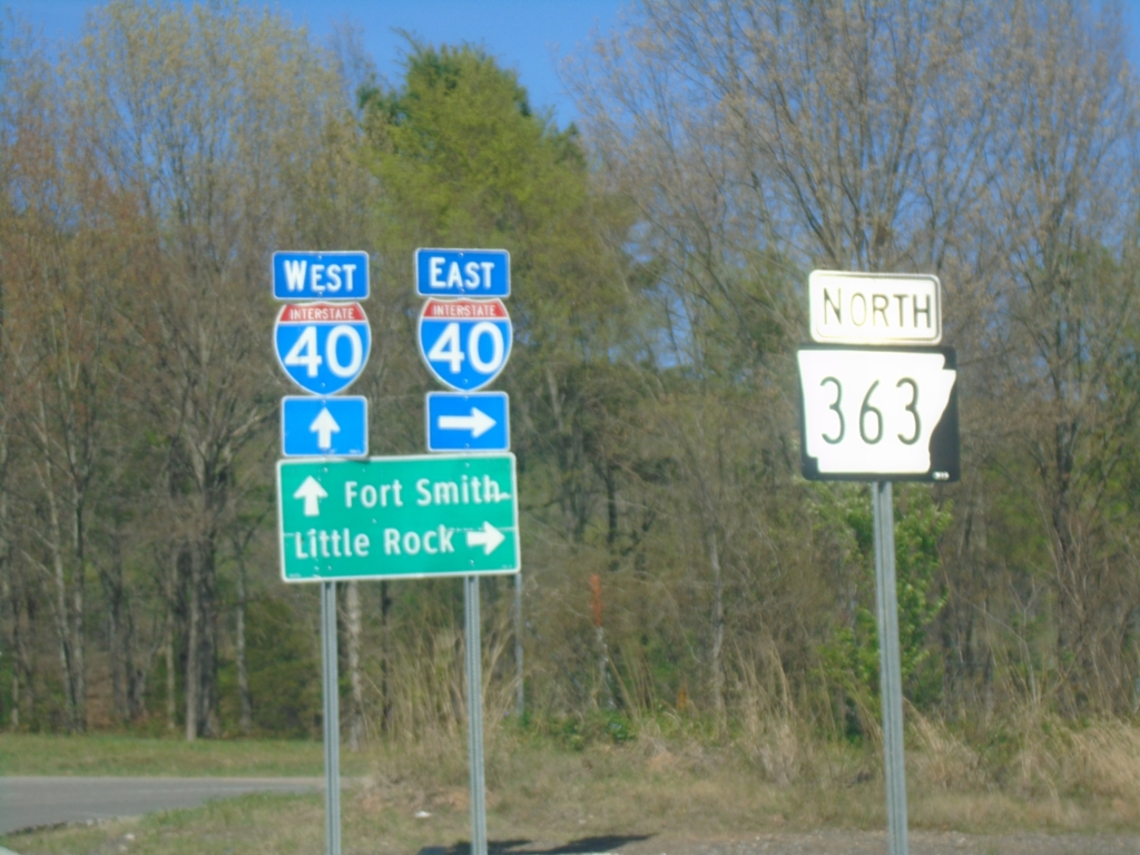 AR-363 North at I-40