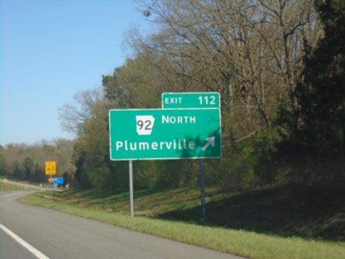 I-40 East - Exit 112