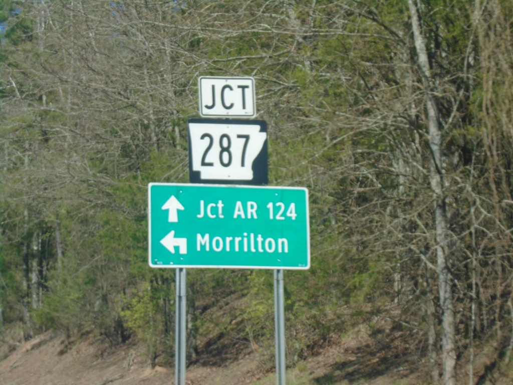 AR-92 East at AR-287