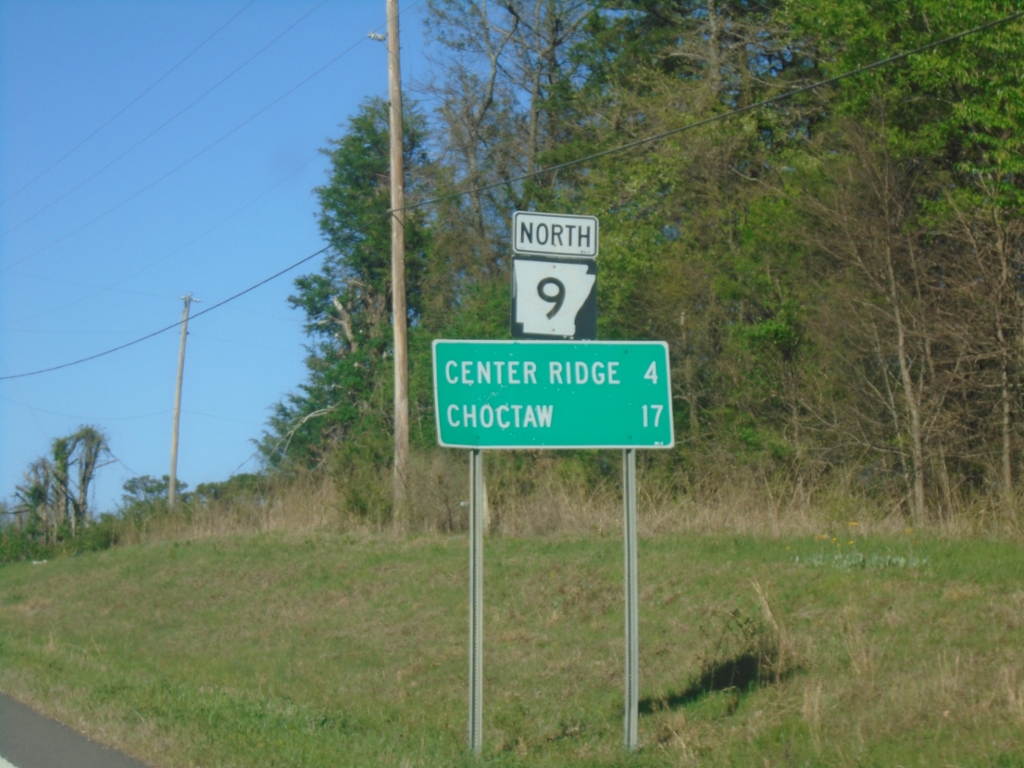AR-9 North - Distance Marker