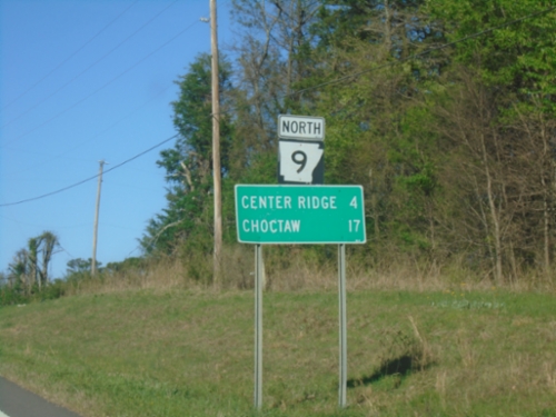 AR-9 North - Distance Marker