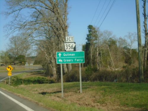 AR-92 East Approaching AR-356