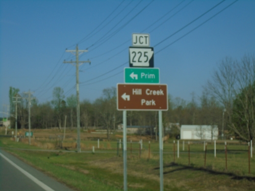 AR-92 East at AR-225