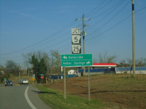 AR-92 East at AR-5/AR-25