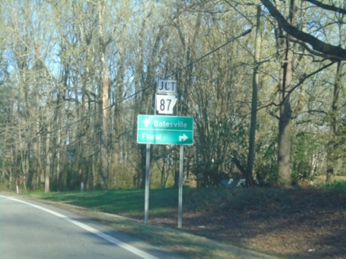 AR-25 North Approaching AR-87