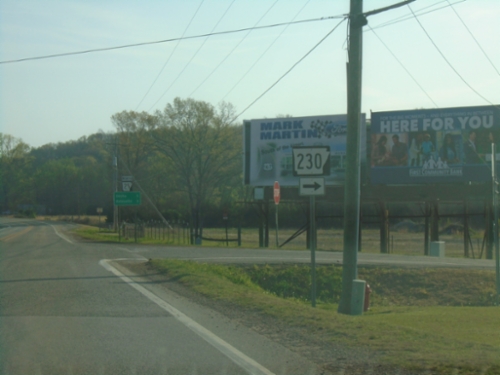 AR-14/AR-25 East at AR-230