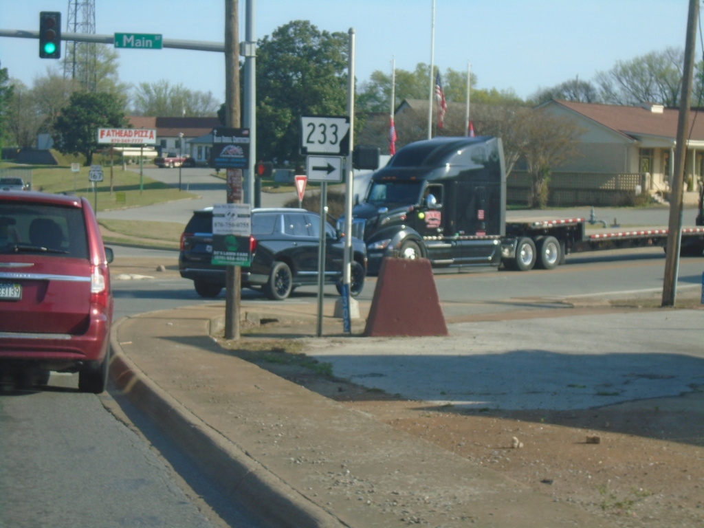 US-167 North at AR-233