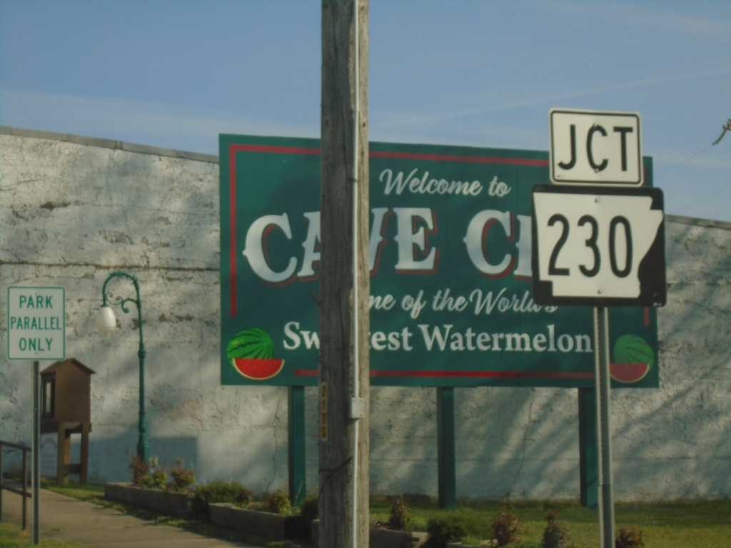 US-167 North Approaching AR-230