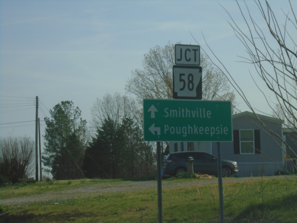 AR-115 North at AR-58