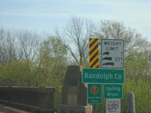 US-62 East - Randolph County