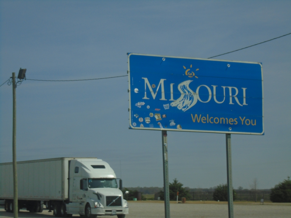 US-67 North - Welcome to Missouri