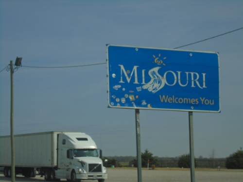 US-67 North - Welcome to Missouri