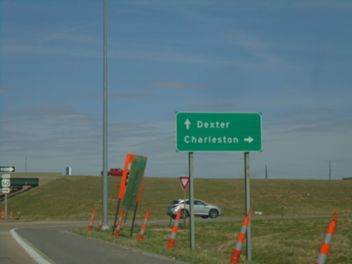US-61 North/US-62 East at US-60 Interchange