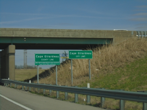 I-55 North - Cape Girardeau County