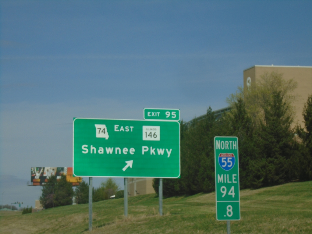 I-55 North - Exit 95