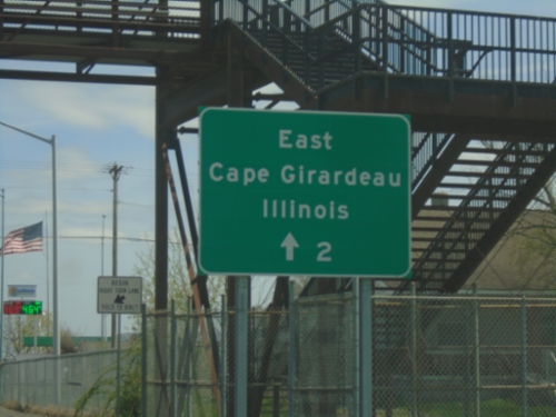 MO-74 East - Distance Marker