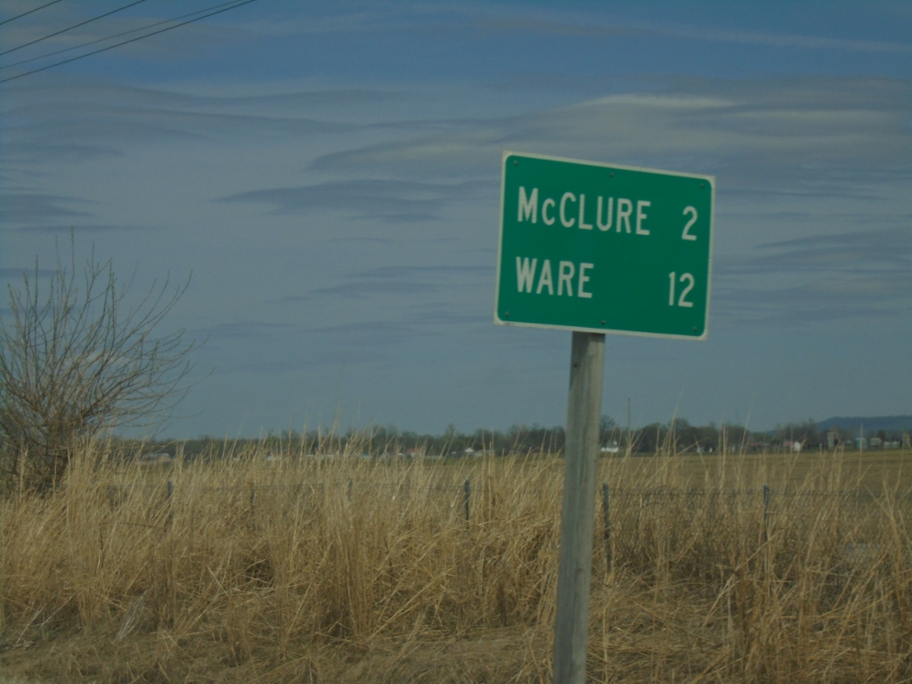 IL-3 North/IL-146 East - Distance Marker