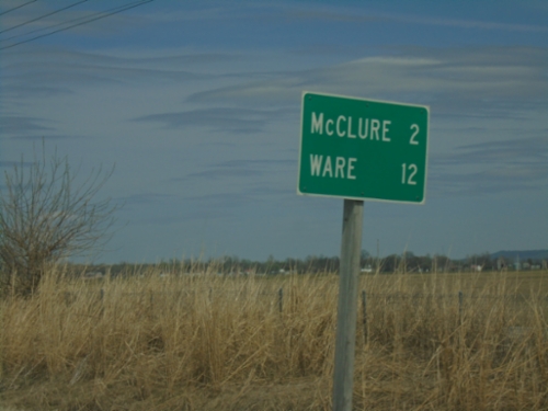 IL-3 North/IL-146 East - Distance Marker