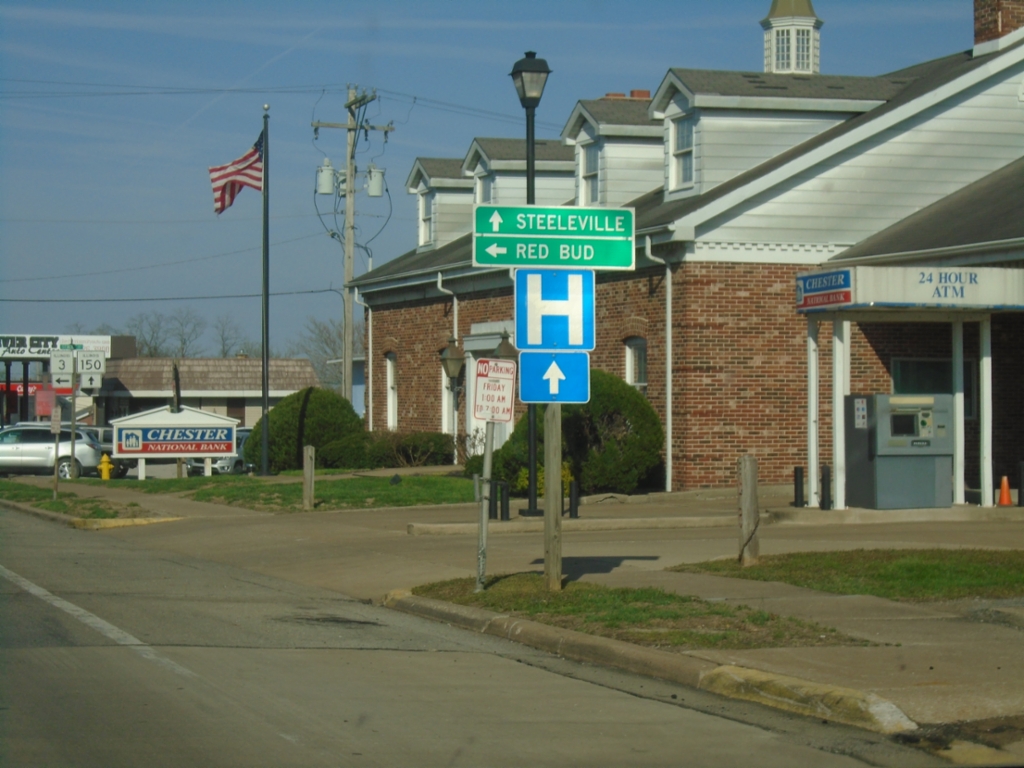 IL-3 North/IL-150 East at IL-3/IL-150 Split