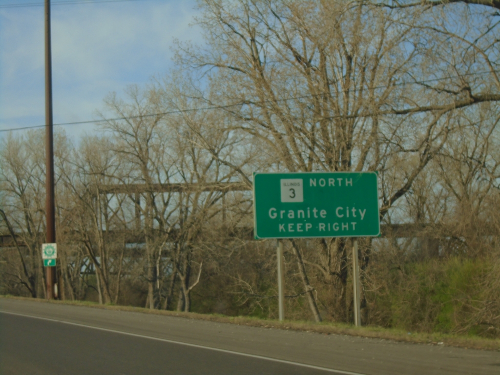 IL-3 North Approaching I-55/I-64